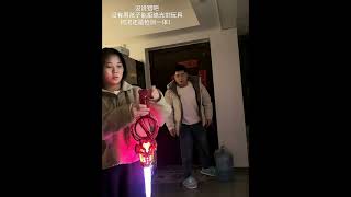 Surely boys can't resist dazzling lightsabers, let alone the sword-gun that sparks!