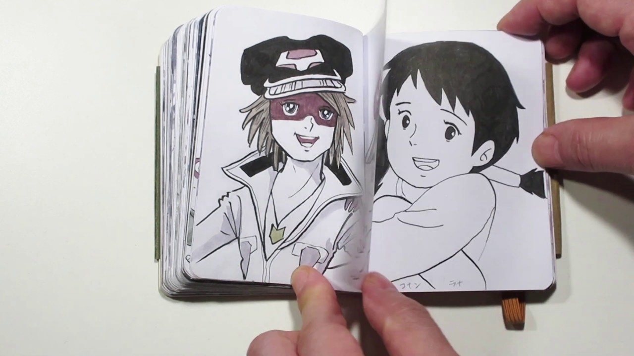 My art journal #2 /// Japanese anime (アートジャーナル 1970年代の日本アニメ） - YouTube