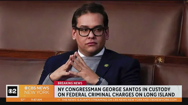 Congressman George Santos charged with fraud, money laundering