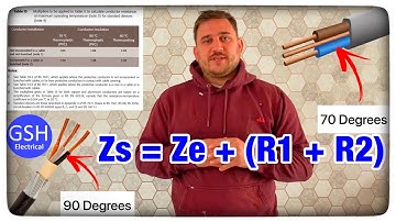 How to Calculate Total Earth Fault Loop Impedance - Applying a Temperature Factor to R1 + R2