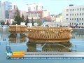 Открытие фонтанов в Новосибирске 2015