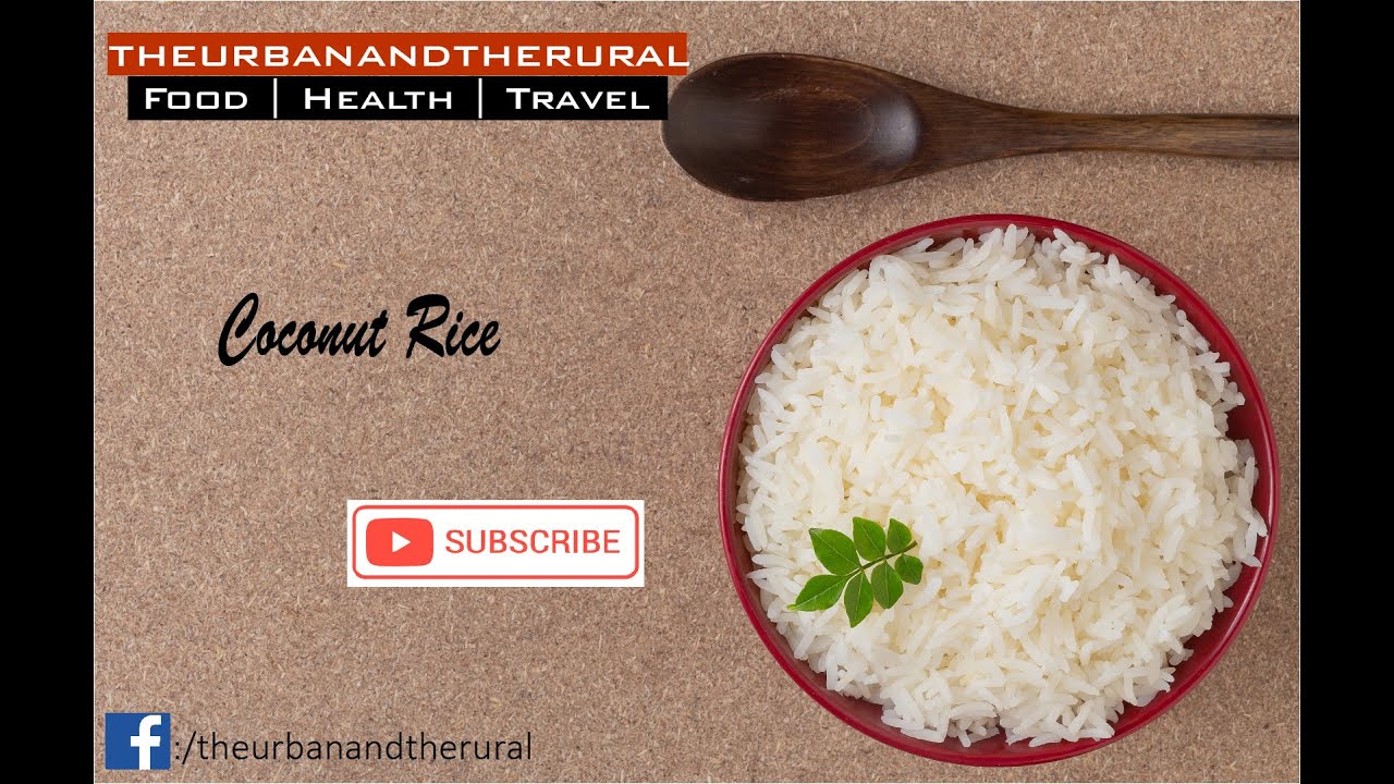 COCONUT MILK RICE HOW TO COOK COCONUT MILK RICE TAMIL YouTube