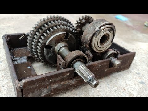 Reverse & forward gearbox for cars & bikes with power gears - YouTube