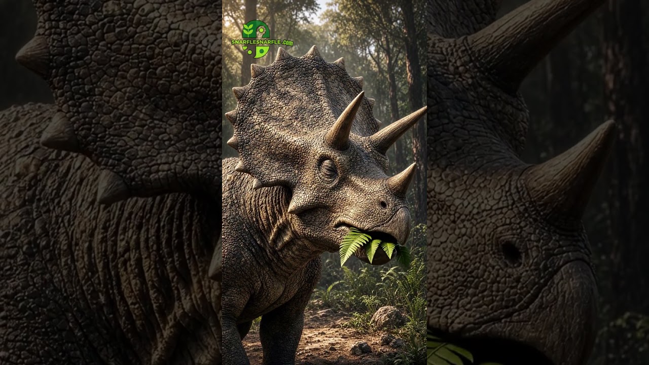 Triceratops Had 5-Layer Teeth #shorts