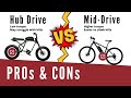 Hub vs Mid-Drive ebike Motor Debate - I forget to mention there are geared rear hub motors too