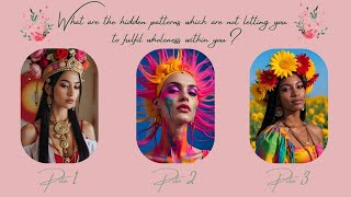 Hidden Patterns Blocking Your Inner Wholeness 🖤 | Pick a Card Profile