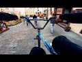 Riding BMX in Tallinn, Estonia (POV)