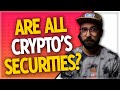 What if Ethereum and all cryptocurrency is labeled a security?! (Crypto Q&amp;A)