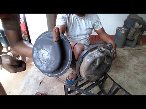 "Quick FIX" Brake Chamber Air Leaking of Front Axle #mechancial - YouTube