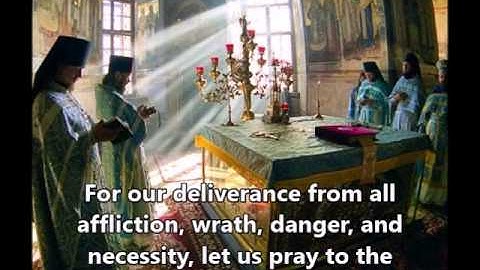 Thumbnail of Orthodox Great Litany (from the Divine Liturgy)
