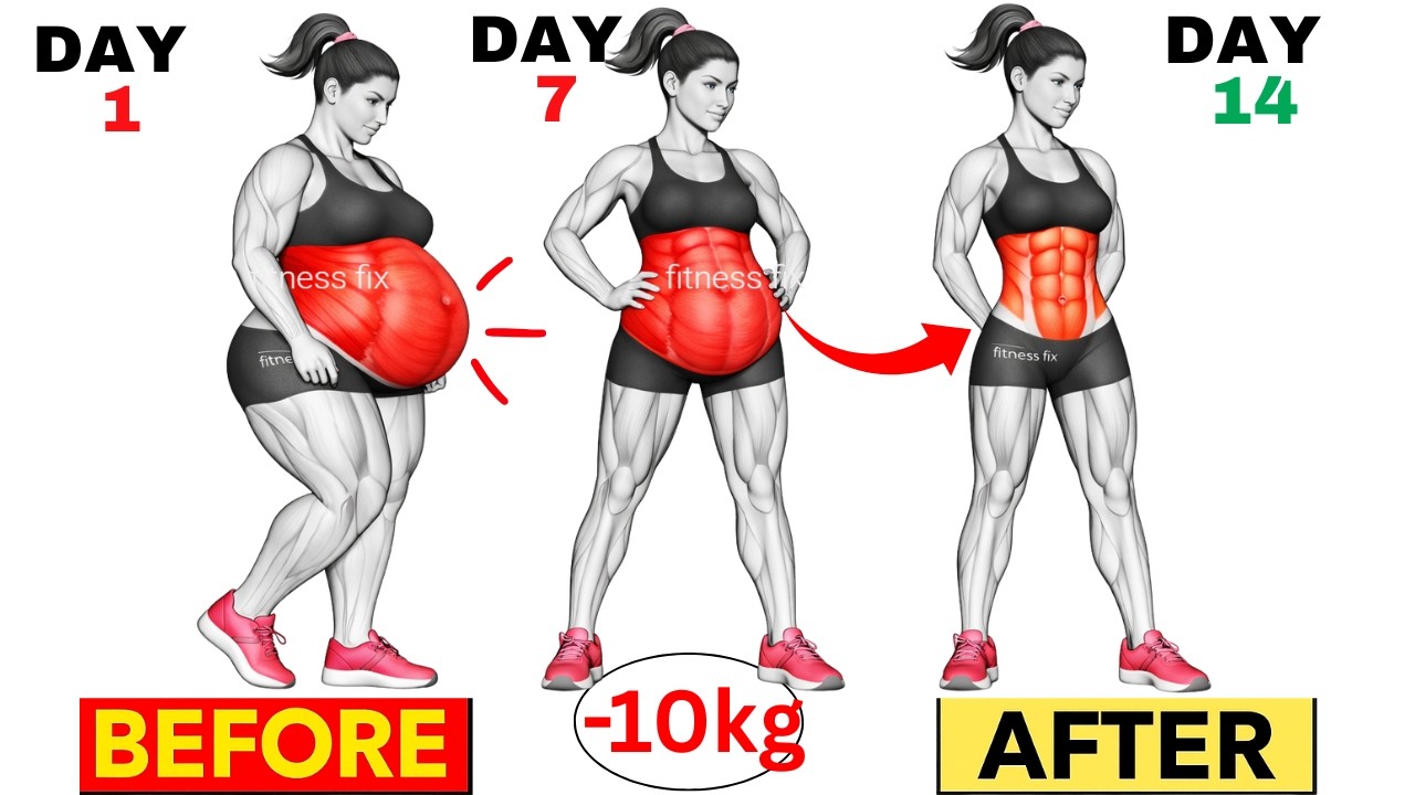 👙 Lose Belly Fat FAST with Standing Abs ➜ This Standing Workout Destroys Stubborn Belly Fat FAST
