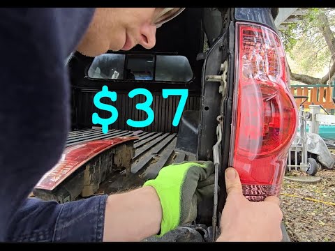 2005–2015 Tacoma tail light replacement guide (10 minutes)