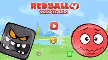 Red Ball 4 - Gameplay Walkthrough Part 1 - All Levels (iOS, Android)
