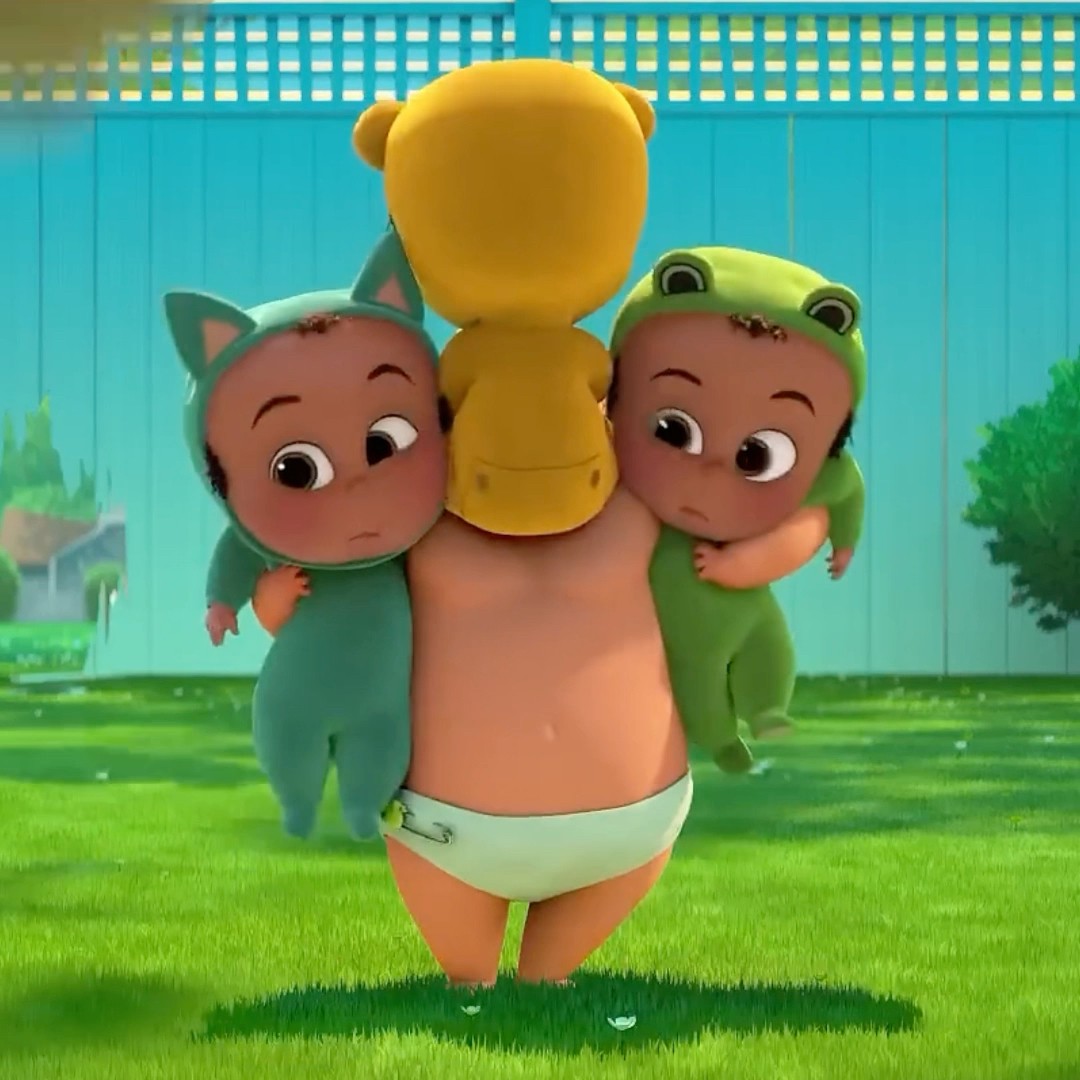 O PODEROSO CHEFINHO - OS TRIGÊMEOS CAIRAM DO CARRO #shorts