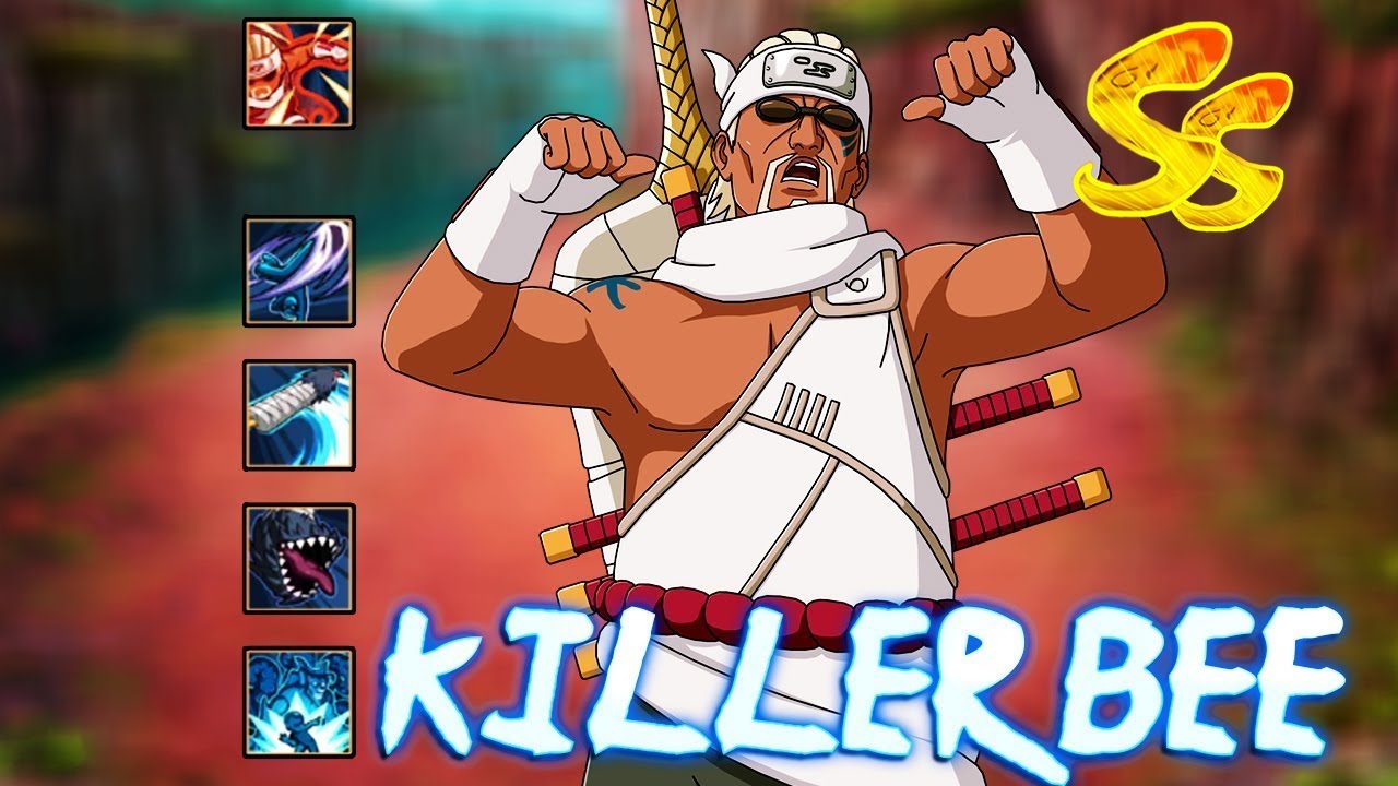 Naruto Online Mobile Killer Bee Samehada Gameplay Youtube