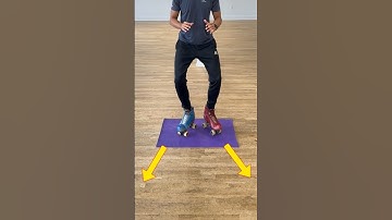 How To Skate Forward On Roller Skates (Simple) For Beginners #skateschool - day 2 skate school