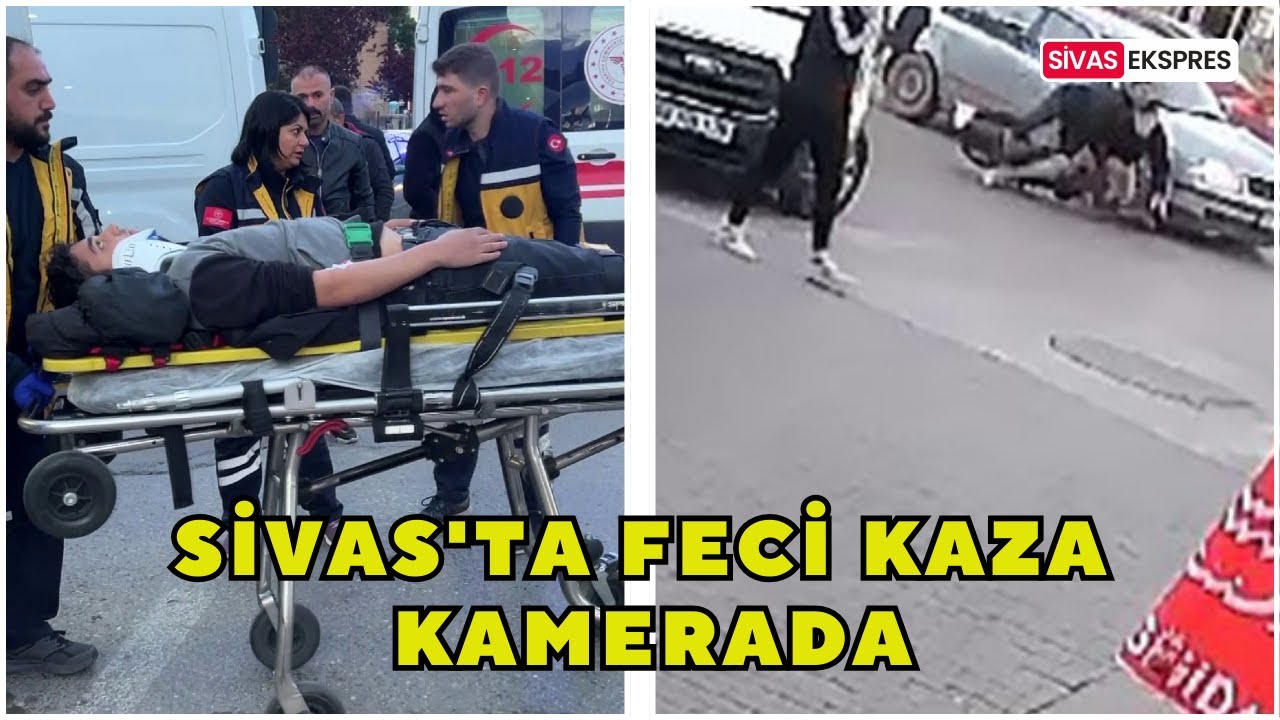 Sivas'ta Feci Kaza Kamerada