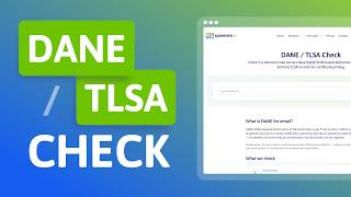 What Is DANE & How to Check Your TLSA Records (Free Tool)