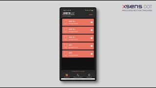 Xsens DOT - App Tutorial screenshot 5