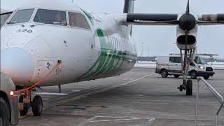 Air Canada Jazz: Dash 8-300 pierde una rueda durante el despegue