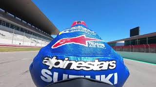 On Board the Suzuki #GSX-R1000-R with #AlexRins | Practice Session | #MotoGP 2020