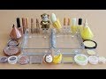 Mixing&#39;Monkey vs Banana&#39;Eyeshadow,Makeup and glitter Into Slime! Satisfying Slime Video.