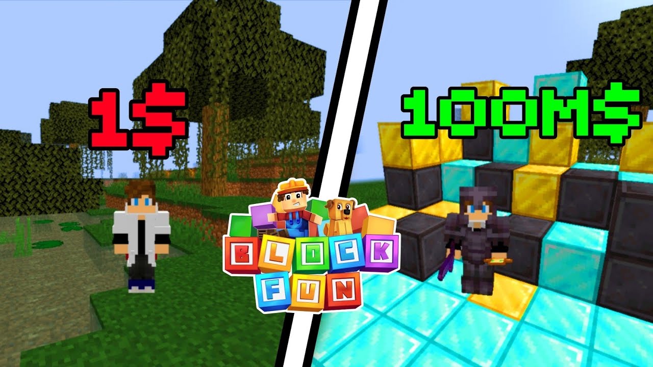 Can I Become #1 Richest Player in Blockfun SMP? (BlockFun) - YouTube