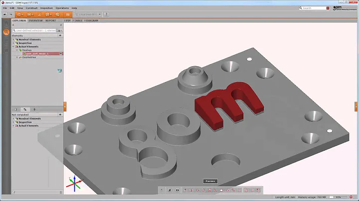 V7.5 SR1 - Alignment Functionality (ATOS Blue Light 3D Scanner Data and Software)