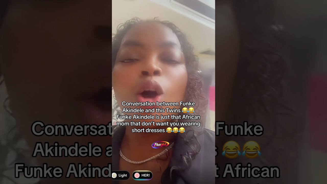 Funke Akindele saw this Twins at a mall and her reaction is just too funny  😂😂