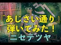 【弾いてみた】あじさい通り【ニセ テツヤ】