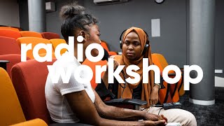We hosted a podcast workshop in Cape Town!