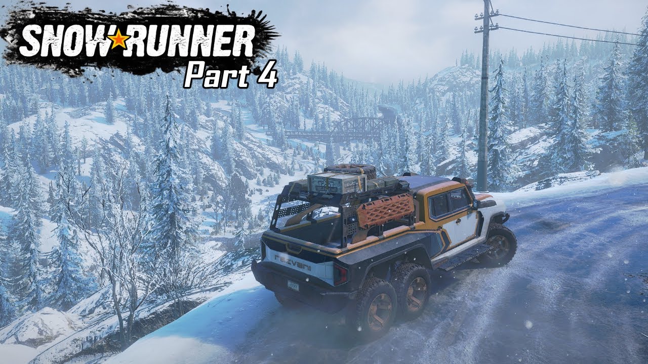 Ceo ตรวจงานสร้างสะพาน | Snowrunner - Alaska part 4