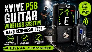 Xvive P58 Guitar Wireless System - Band Rehearsal Test