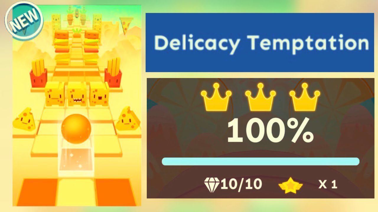 Rolling Sky - Delicacy Temptation Level 49 [OFFICIAL]