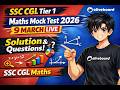 SSC CGL Tier 1 Maths Mock Test 2026 | 9 March LIVE Solution | Oliveboard All India Mock Analysis