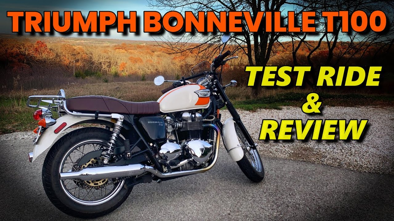 Triumph Bonneville T100 Review - What does a BIGGER, TALLER, HEAVIER Rider think?