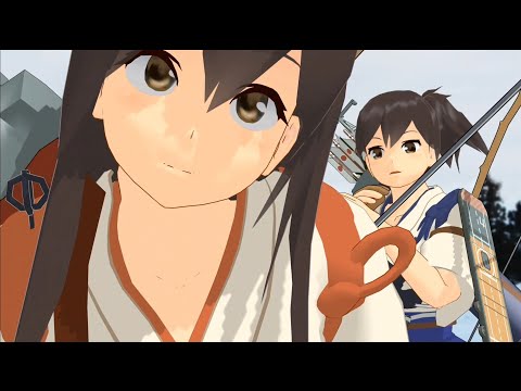 赤城と加賀でロマンスの神様 【mmd艦これ】