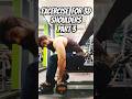 Side Shoulders workout for 3D Shoulder #shorts #fitnessfreakfamily