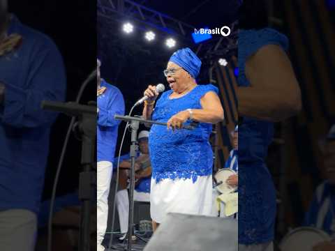 #TremDoSamba 🥁 | Simplesmente Tia Surica e a Velha Guarda da Portela! 💙🤍