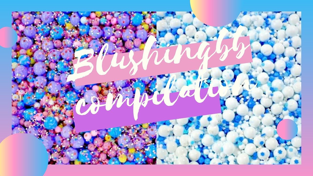 [ASMR] SATISFYING and CRUNCHY Floam Slime Compilation - Blushingbb #3 ...