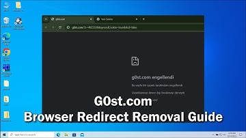 G0st.com Browser Redirect Virus Removal Guide