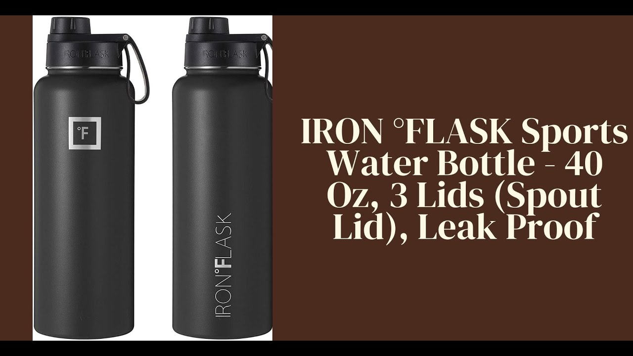 TOP 5 BEST WATER BOTTLES ON AMAZON 2022 | IRON °FLASK Sports Water Bottle