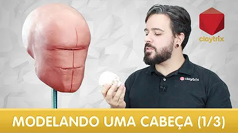 Como esculpir rosto com argila?