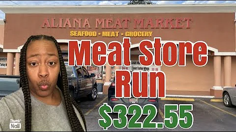 SHOP WITH TERESA AT THE MEAT STORE & WALMART| I SP...