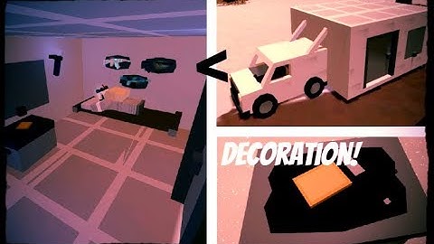Unturned Tutorial | House Decoration + Camper