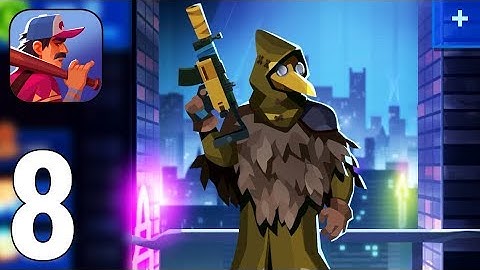 Bullet Echo Gameplay Walkthrough Part 8 - Raven King Of The Hill Solo [iOS/Android Games]