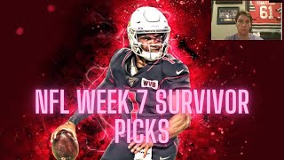 NFL Week 7 Survivor Picks: Teams to Take and Teams to Avoid.