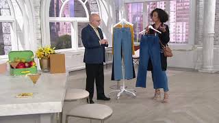 Denim & Co. Soft Stretch Lightly Bootcut 5-Pocket Distressed Jean on QVC screenshot 3