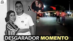 Así Fue El Desgarrador Momento en Que La Madre de Moisés Díaz Llega Al Lugar De Su Partida