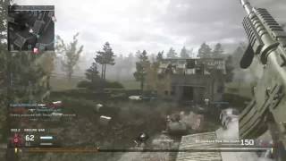Call of Duty: MWR Game winning Kill with Random Grenade Throw